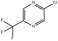 2-Chloro-5-(trifluoroMethyl)pyrazine Structural Picture