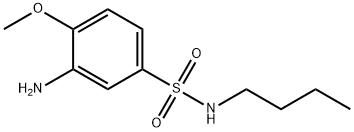 2-ANISIDINE-4-SULFOBUTYLAMIDE Structural