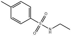 N-Ethyl-p-toluenesulfonamide Structural