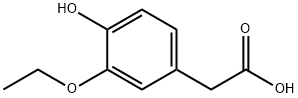 3-ETHOXY-4-HYDROXYPHENYLACETIC ACID Structural