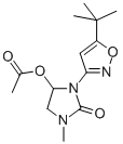 4-(Acetyloxy)-3-(5-(1,1-dimethylethyl)-3-isoxazolyl)-1-methyl-2-imidaz olidinone