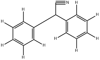 Diphenylacetonitrile Structural