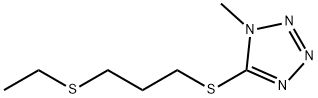 1H-Tetrazole, 5-((3-(ethylthio)propyl)thio)-1-methyl-