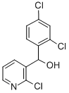 2-Chloro-alpha-(2,4-dichlorophenyl)-3-pyridinemethanol Structural