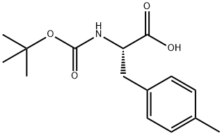 BOC-L-4-Methylphe Structural