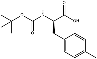 BOC-4-Methyl-D-phenylalanine Structural