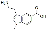 Indole-5-carboxylic acid, 3-(2-aminoethyl)-1-methyl- (8CI) Structural