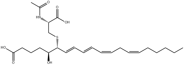 N-ACETYL LEUKOTRIENE E4 Structural