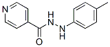 Isonicotinic acid, 2-p-tolylhydrazide (8CI) Structural