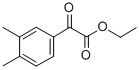 ETHYL 3,4-DIMETHYLBENZOYLFORMATE Structural