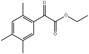 ETHYL 2,4,5-TRIMETHYLBENZOYLFORMATE Structural