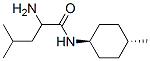 Valeramide, 2-amino-4-methyl-N-(4-methylcyclohexyl)-, L-trans- (8CI) Structural
