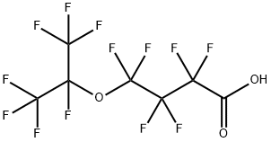 4-(HEPTAFLUOROISOPROPOXY)HEXAFLUOROBUTANOIC ACID Structural