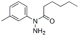 Hexanoic acid, 1-m-tolylhydrazide (8CI) Structural