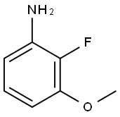 2-Fluoro-3-methoxyaniline Structural