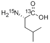 L-LEUCINE-1-13C-15N Structural