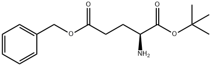 L-GlutaMic acid, 1-(1,1-diMethylethyl) 5-(phenylMethyl) ester Structural