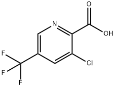 3-CHLORO-5-(TRIFLUOROMETHYL)PYRIDINE-2-CARBOXYLIC ACID Structural