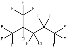 (2,3-DICHLORO)NONAFLUORO-2-(TRIFLUOROMETHYL)PENTANE Structural