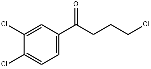 4-CHLORO-1-(3,4-DICHLOROPHENYL)-1-OXOBUTANE Structural