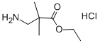 3-AMINO-2,2-DIMETHYL-PROPIONIC ACID ETHYL ESTER HYDROCHLORIDE Structural