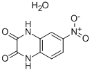 2,3-QUINOXALINEDIONE, 1,4-DIHYDRO-6-NITRO-, MONOHYDRATE