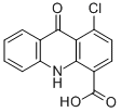 1-CHLORO-9,10-DIHYDRO-9-OXO-4-ACRIDINECARBOXYLIC ACID Structural