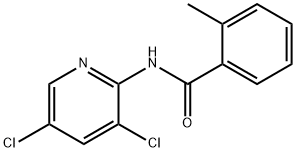 N-(3,5-DICHLORO-2-PYRIDINYL)-2-METHYL-BENZAMIDE Structural