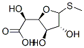 Glucofuranosiduronic acid, methyl 1-thio- (9CI) Structural