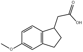 1H-INDENE-1-ACETIC ACID, 2,3-DIHYDRO-5-METHOXY-