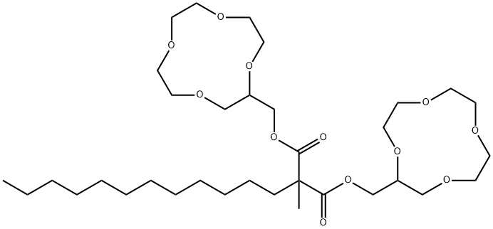 BIS[(12-CROWN-4)METHYL] DODECYLMETHYLMALONATE