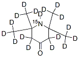 4-OXO-2,2,6,6-TETRAMETHYLPIPERIDINE (D17, 15N) Structural