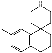 Spiro[naphthalene-1(2H),4-piperidine], 3,4-dihydro-7-methyl- (9CI) Structural