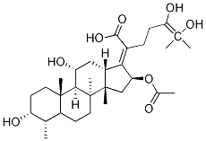 24,25-Dihydroxyfusidic Acid Structural