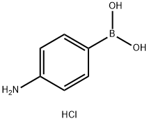 4-AMINOPHENYLBORONIC ACID HYDROCHLORIDE Structural