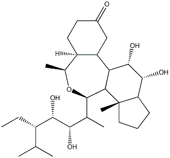 22(S),23(S)-Homobrassinolide Structural