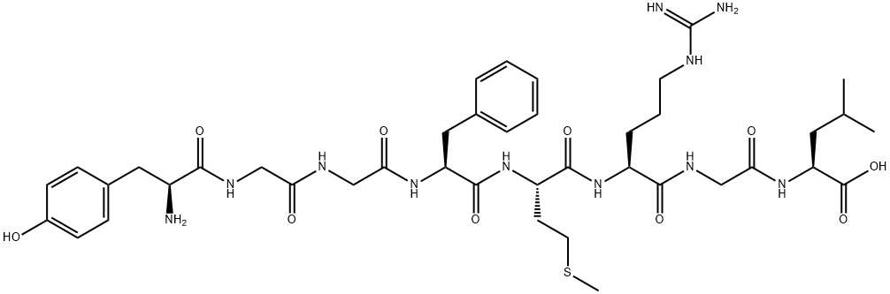 arg(6)-gly(7)-leu(8)-enkephalin-m