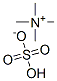 TETRAMETHYLAMMONIUM HYDROGENSULFATE Structural