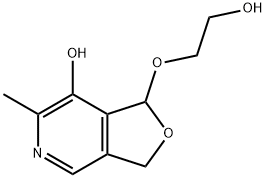 Furo[3,4-c]pyridin-7-ol, 1,3-dihydro-1-(2-hydroxyethoxy)-6-methyl- (9CI) Structural