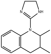 Quinoline, 1-(4,5-dihydro-1H-imidazol-2-yl)-1,2,3,4-tetrahydro-2,3-dimethyl- (9CI) Structural