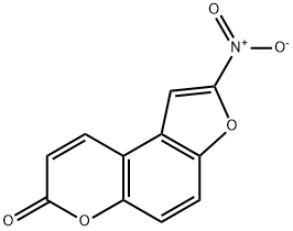 2-Nitro-7H-furo(3,2-f)(1)benzopyran-7-one