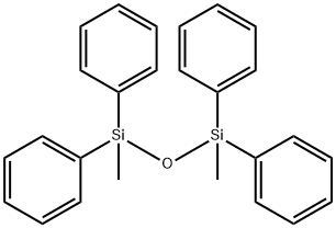 1,1,3,3-TETRAPHENYL-1,3-DIMETHYLDISILOXANE Structural