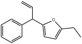 Furan, 2-ethyl-5-(1-phenyl-2-propenyl)- (9CI) Structural