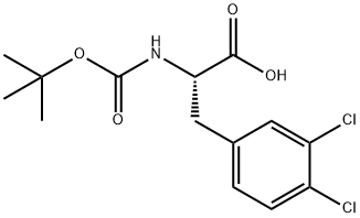 BOC-L-3,4-Dichlorophe  Structural