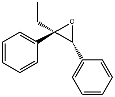 Oxirane, 2-ethyl-2,3-diphenyl-, (2R,3R)- (9CI) Structural