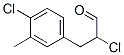 Benzenepropanal, alpha,4-dichloro-3-methyl- (9CI) Structural