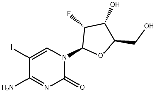 2''-DEOXY-2''-FLUORO-5-IODOCYTIDINE Structural