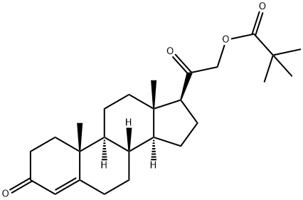 Desoxycorticosterone pivalate  Structural