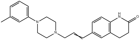 2(1H)-Quinolinone, 3,4-dihydro-6-(3-(4-(3-methylphenyl)-1-piperazinyl) -1-propenyl)-