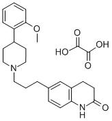 2(1H)-Quinolinone, 3,4-dihydro-6-(3-(4-(2-methoxyphenyl)-1-piperidinyl )propyl)-, ethanedioate(1:1) Structural